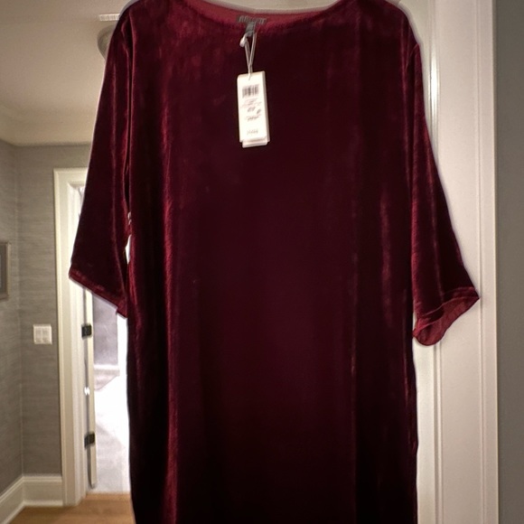 Eileen Fisher Velvet Dress - Picture 4 of 7
